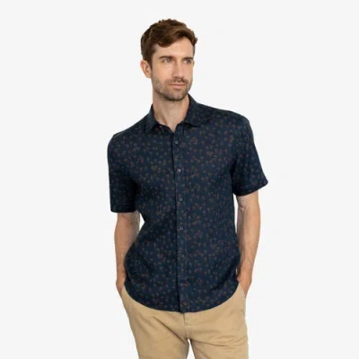 Vustra West Coast Palms Printed Linen Shirt