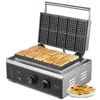 Vvor 10pcs Commercial Waffle Maker Rectangle Waffle Baker Machine 1550w