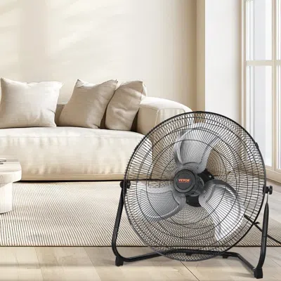 Vvor 20 Inch Floor Fan 3 Speeds 360° Adjustable Tilt High-velocity Industrial Fan