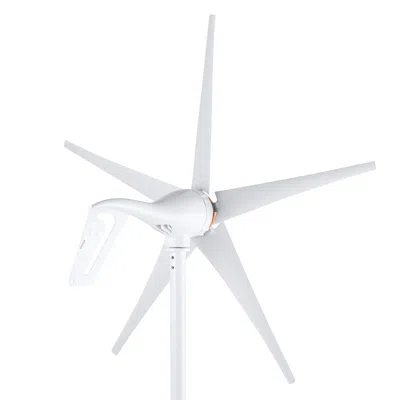 Vvor 500w Wind Turbine Generator, 12v Wind Turbine Kit, 5-blade Wind Power Generator With Mppt Controller In White