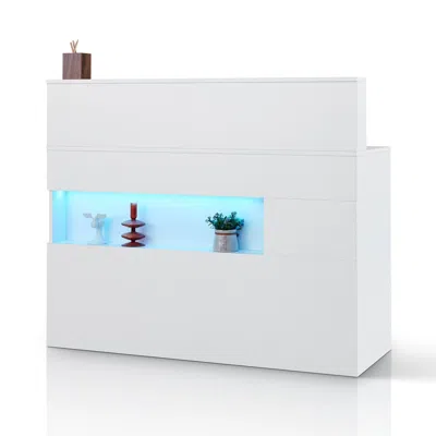 Vvor Adjustable Laptop Desk Cart, 24.5'-36' Height & Tilt Angle Mobile Workstation With Lockable Wheels, 