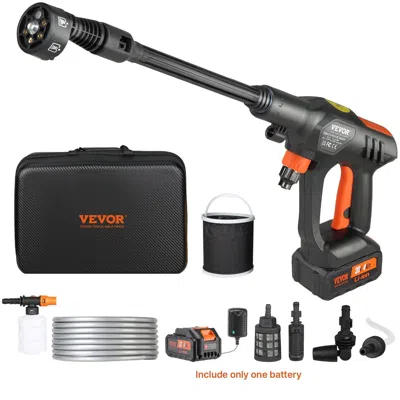 Vvor Cordless Pressure Washer, 652-psi 1.1 Gpm Portable Power Cleaner, Handheld High-pressure Car Washer 