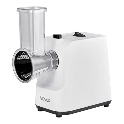 Vvor Electric Cheese Grater Salad Maker, 200w Salad Shooter, Electric Vegetable Slicer Shredder Chopper F In White