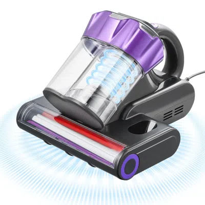 Vvor Mattress Vacuum Cleaner, 550w Bed Vacuum Cleaner With 18kpa Powerful Suction & Dual Dust Bin, Hepa F In Multi