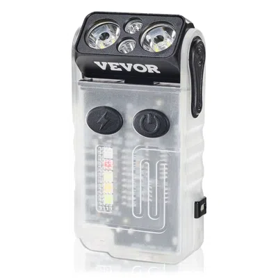 Vvor Rechg. Keychain Flashlight, Mini Led Flashlight With 13 Lighting Modes, Portable Pocket Flashlight W In Black