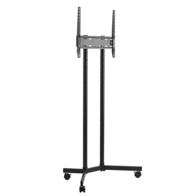 Vvor Rolling Tv Stand, Mobile Tv Cart For 32-65 Inch Screens, Height Adjustable, No Trey, Portable Monito