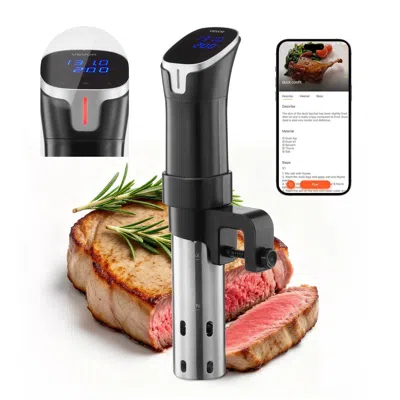 Vvor Sous Vide Precision Cooker, 1100w Sous-vide Cooking Machine, Wifi Immersion Circulator With Led Digi