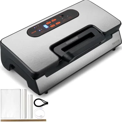Vvor Vacuum Sealer Machine, 90kpa 130w Powerful Dual Pump And Dual Sealing, Dry And Moist Food Storage, A