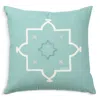 Vvyom Jade Jharoka Reversible Cushion, 20 X 20