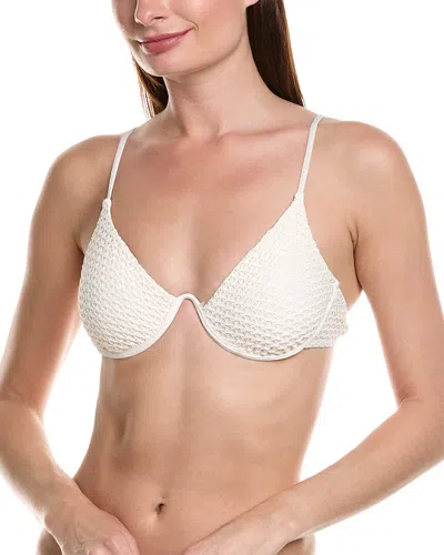 Vyb Cherie Continuous Underwire Bandeau Top In White