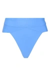 Vyb Lyla Seamed High-waist Bikini Bottom