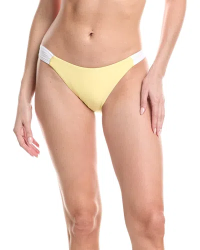 Vyb Immy Soft Scrunch Side Bottom In Yellow