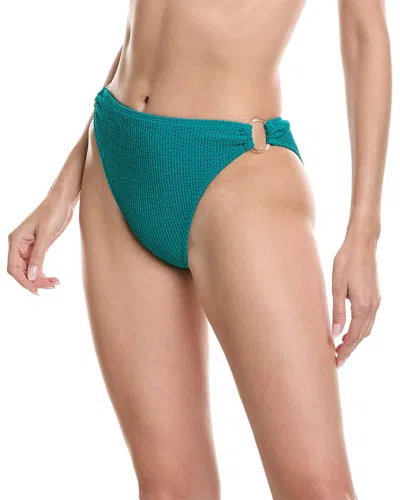 Vyb Kayla High Waist Bikini Bottom In Green