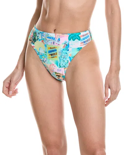 Vyb Kimmy Vintage High Waist Bottom In Multi