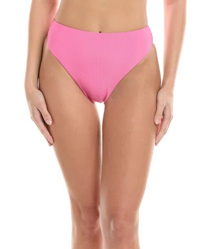 Vyb Kimmy Vintage High-waist Bikini Bottom In Pink