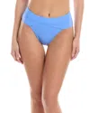 VYB VYB LYLA SEAMED HIGH-WAIST BIKINI BOTTOM