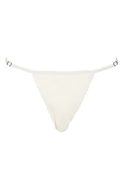 Vyb Marshmallow Side Bikini Bottoms