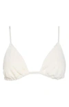 Vyb Marshmallow Triangle Bikini Top