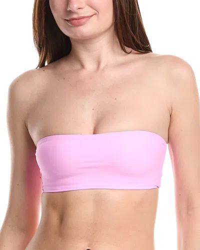 Vyb Reckless Bandeau Swim Top In Pink