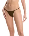 Vyb Stevie Side Bikini Bottom In Brown
