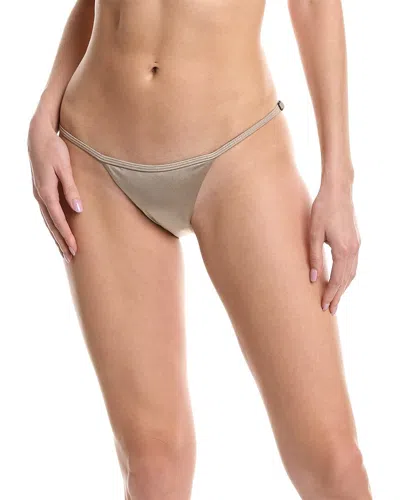 Vyb Stevie Side Bikini Bottom In Grey