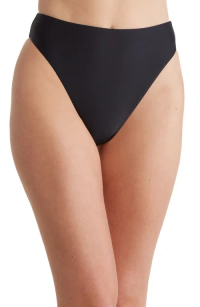 Vyb Vitals Kimmy High Waist Bikini Bottoms In Black