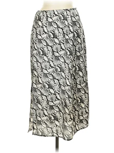 Pre-owned Vylette Casual Skirt In Silver
