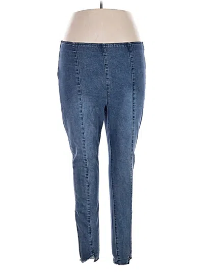Pre-owned Vylette Jeggings In Blue