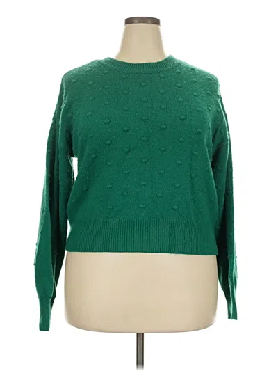 Pre-owned Vylette Pullover Sweater In Green