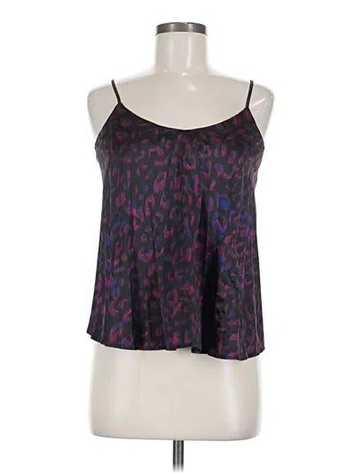 Pre-owned Vylette Sleeveless Top Black Halter Neckline Tops