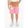 Vyner Articles Dip-dye Effect Twill Cotton Shorts