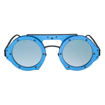 Vysen As-4shiny Black And Electric In Blue