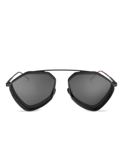 Vysen Eyewear Ezy Pilot-frame Sunglasses In Black