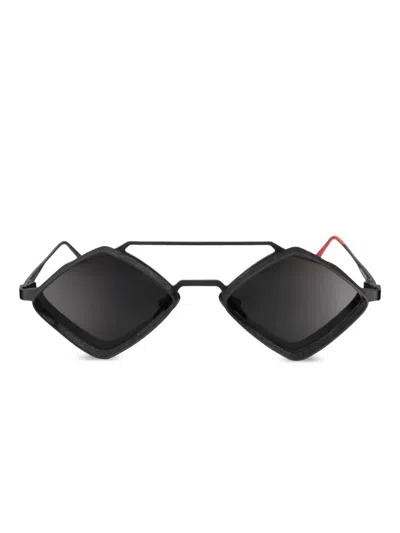 Vysen Eyewear Geometric-frame Sunglasses In Black