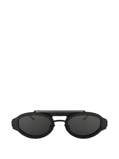 Vysen Eyewear The Vita Geometric-grill Sunglasses In Black
