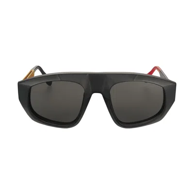 Vysen Eyewear Women's Gold / Black The Lex Black Matte And Gold Temple In Gold/black