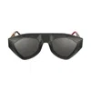 Vysen Eyewear Women's Gold / Black The Sha Black Matte And Gold Temple In Gold/black