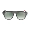 Vysen Eyewear Women's Grey / Black The Joe Clear Dark Grey And Black Temple In Grey/black