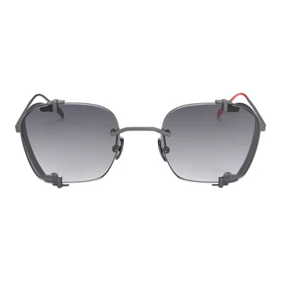 Vysen Eyewear Women's Grey The Bei Gunmetal Titanium
