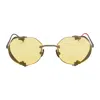 Vysen Eyewear Women's Grey The Uttar Gunmetal Titanium In Grey