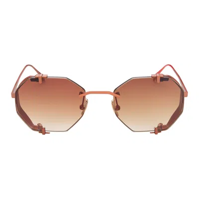 Vysen Eyewear Women's Rose Gold The Sever Terracota Titanium