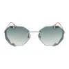 Vysen Eyewear Women's Silver The Sever Natural Titanium In Silver