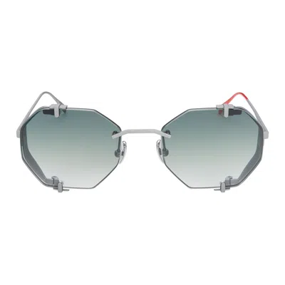 Vysen Eyewear Women's Silver The Sever Natural Titanium