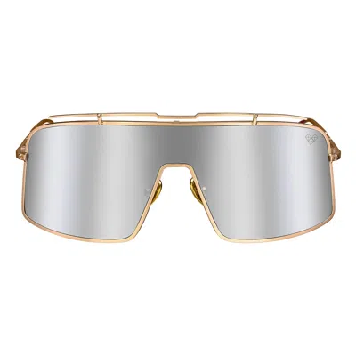 Vysen Eyewear Women's The Dorian - Unisex - Gold Matte Frame In Gray
