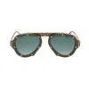 Vysen Eyewear Women's The Nissim Dark Military Green In Green