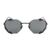Vysen Eyewear Women's The Sever Black Titanium In Black