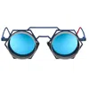 Vysen Nk-6dark Blue Matte & Silver In Dark Blue Matte & Silver