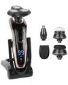 Vysn 5-in-1 Electric Razor Shaver Rechargeable Cordless Head Beard Trimmer Shaver Kit
