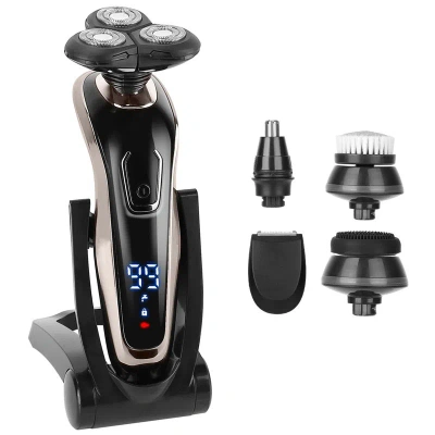 Vysn 5 In 1 Electric Razor Shaver Rechargeable Cordless Head Beard Trimmer Shaver Kit Ipx6 Waterproof Dry