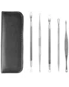 Vysn 5pc Blackhead Remover Kit In Black
